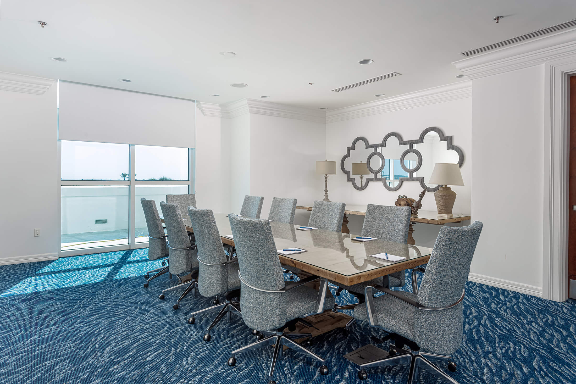 The Pensacola Beach Resort boardroom